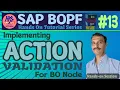 Action Validation in BOPF BOPF Tutorial -