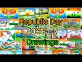 Republic Day Drawing Ideas Easy Republic Day Drawing Images Competition Ideas