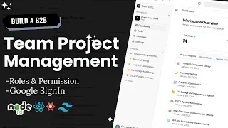 Build Deploy a MERN Team Project Management App Google Auth Roles Workspaces Analytics