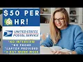 USPS is Hiring Remote 50 Per Hour No Interview No Phone Work From Home Remote Jobs 2024