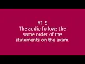 Avancemos Level 1 Midterm Units 1 - 4 Escuchar B