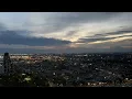 Sunset time lapse over Melbourne