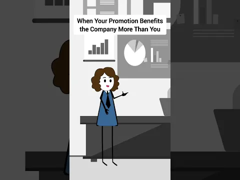 When Your Promotion Benefits the Company More Than You #corporate #animation