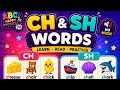 CH SH Words Phonics for Kids Digraph Reading Practice No Music