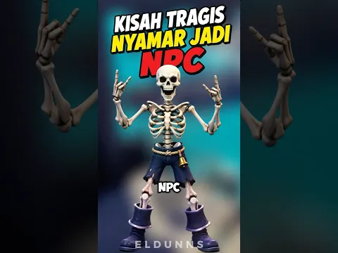 KISAH TRAGIS MENYAMAR JADI NPC #shorts