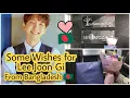 Gift for Lee Joon Gi arrival at Namoo, from Bangladesh 🇧🇩❤ #namooactors #leejoongi #birthday #actor