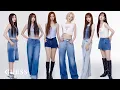 Summer 25 Denim Campaign l GUESS x NMIXX