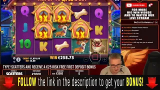 ONLINE CASINO CALZONE SLOT MACHINES Insane Win Steamtower Testament Dog House Calzone 2021 New