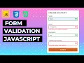JAVASCRIPT FORM VALIDATION AND SUBMIT TO ANOTHER PAGE