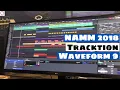 NAMM 2018 Tracktion Waveform 9 DAW RetroMod Instruments