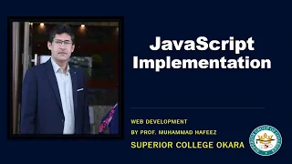 JavaScript Implementation in