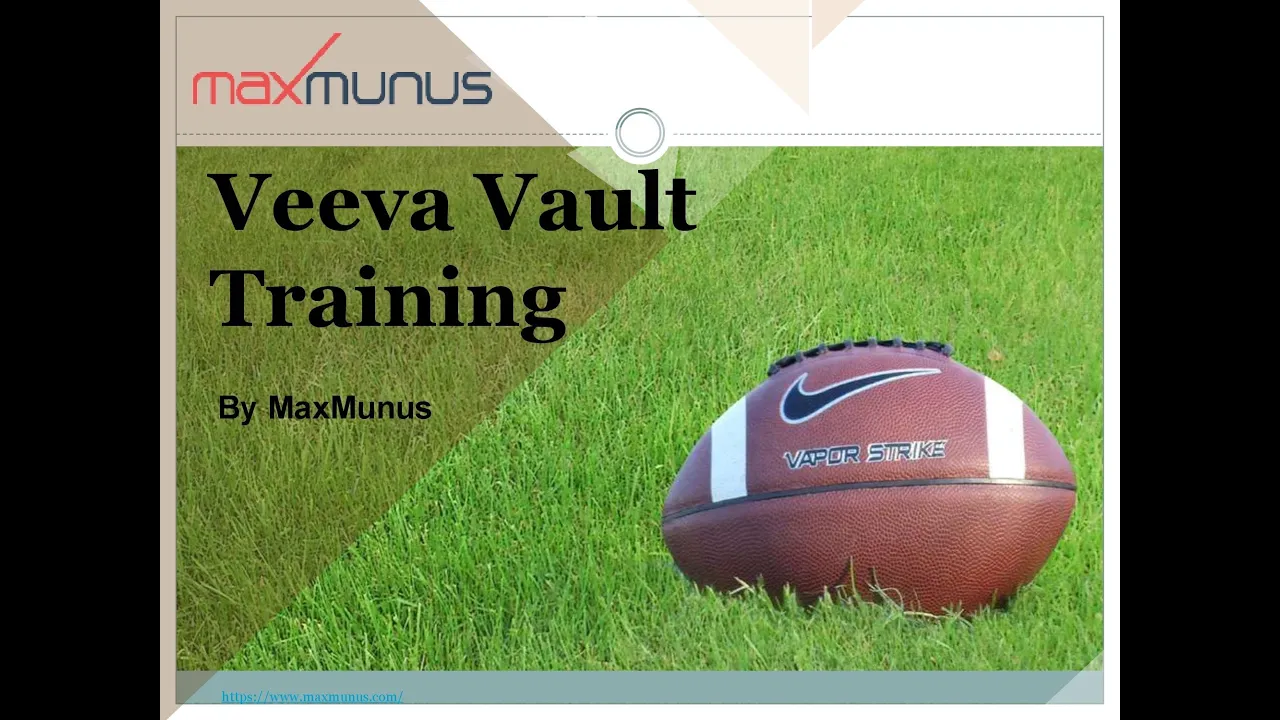 VEEVA VAULT Online Training Explained By Expert: Everything You Need to Know