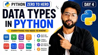 Python for AI Data types - Episode 4