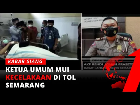 Ketua Umum MUI Kecelakaan di Tol Semarang