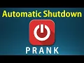 Ultimate PC Prank The Automatic Shutdown After Every Start Trick