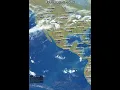 Americas West Coast 24 Hour Satellite Lightning Weather March 31 2026