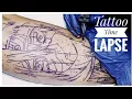 Uchiha Kakashi Tattoo Time lapse