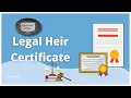 Download Lagu How to get Legal heir Certificate | Indian Courts | Legal Advice Telugu