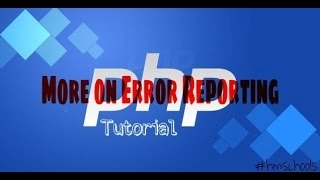 Anfanger PHP Tutorial-15 Mehr on Error Reporting