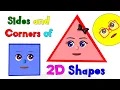 Sides and Corners of 2D Shapes Noodle Kidz Educational s