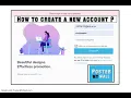 to create a new account with POSTERMYWALL