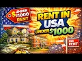 Apartments in 21 USA Cities With Rent Under 1000 Affordable Housing List