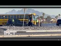 2 students injured in bus crash near 215 in Las Vegas