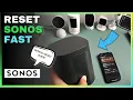 How to Factory Reset Sonos Speaker