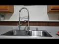 Gimili Commercial Faucet Sink Sprayer Faucet Unboxing and Install DIY