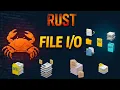 Master Rust File in 5 Minutes Read Write Append Binary Files