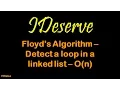 Detect a loop in a linked list