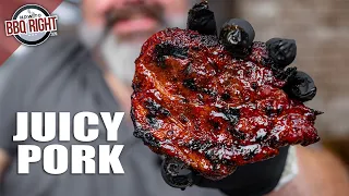 Juicy Grilled Pork Chops | Reverse Seared on a Charcoal Grill