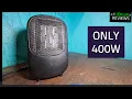 It s Getting COLD Stay WARM with this 400 Watt Personal Ceramic Heater by Mainstays