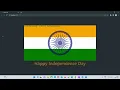 Indian Flag Application using React JS