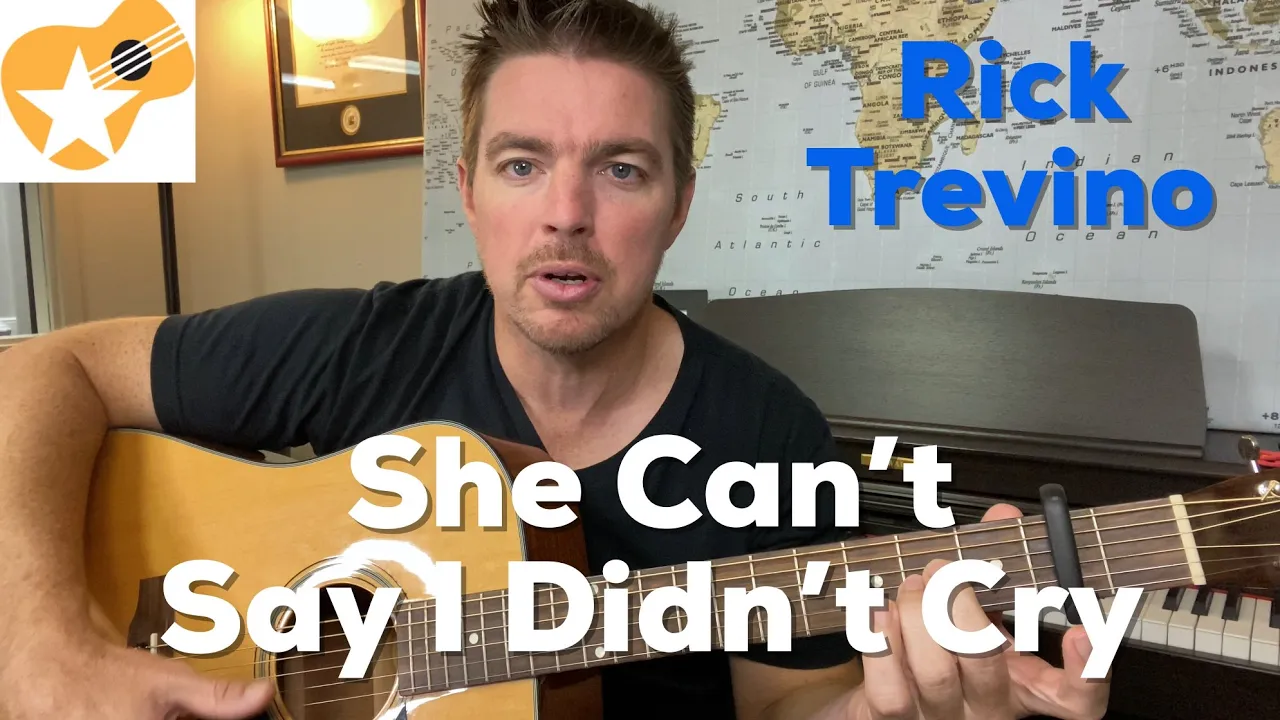 She Can’t Say I Didn’t Cry | Rick Trevino | Beginner Guitar Lesson She Can’t Say I Didn’t Cry | Rick Trevino | Beginner Guitar Lesson