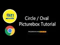 How to create oval or circle PictureBox using vb net