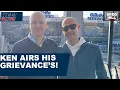 Ken gives some constructive criticism to the Greg Hill Show