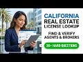 Verify California Real Estate License Status 2026 DRE Public Search Guide