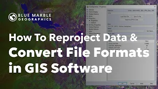How to Reproject Data and Convert File Formats in GIS Software
