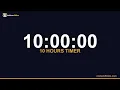 10 Hours Timer 600 Minute Countdown Timer with Alarm