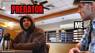 Predator Threatens Us & Gets Taken Down By Police!