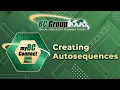 myBC Connect - Creating Autosequences