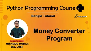 16 Money Converter Program Using Python Python Bangla Tutorial - Mrinmoy Modak