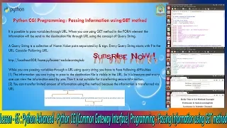 Lesson - 65 Python Advanced