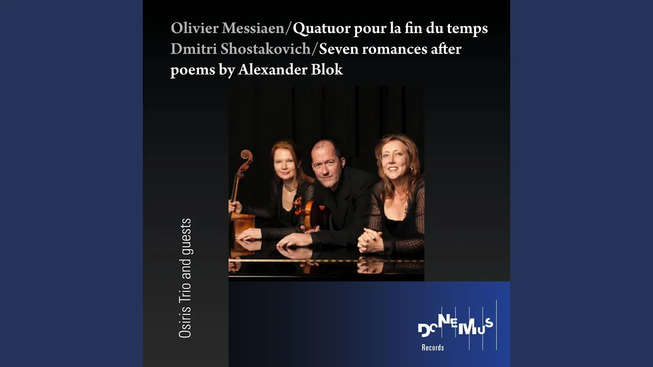 Seven Romances After Poems by Alexander Blok, Op. 127: I. Ophelia's Song Seven Romances After Poems by Alexander Blok, Op. 127: I. Ophelia's Song
