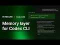 Make Codex remember