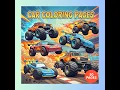 Car Coloring Pages - Cool Race Cars Monster Trucks Bonus Pages