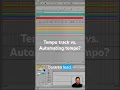 Lagu Tempo Track vs. Automating Tempo...What's Faster?? #playback #ableton #playbackengineer