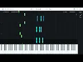 Bee simplified - Piano tutorial