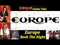 Download Lagu Rock The Night - Europe - Guitar + Bass TABS Lesson